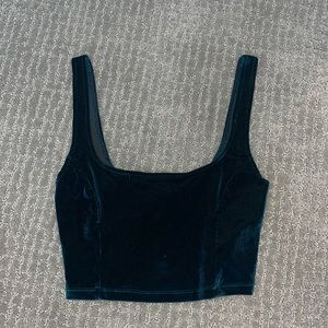 UO Velvet Tank Top Size M - NWOT